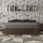 Letto Nuamo Matrimoniale 160 Noce vista alternativa